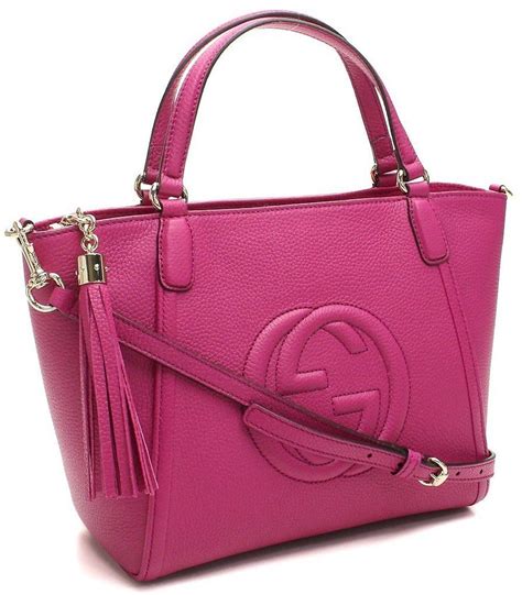 borsa gucci rosa fucsia|Gucci purses for women.